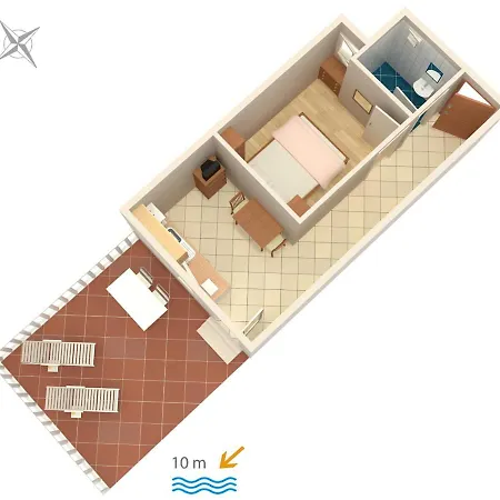 Apartments By The Sea Veli Rat, Dugi Otok - 438 Apartment *